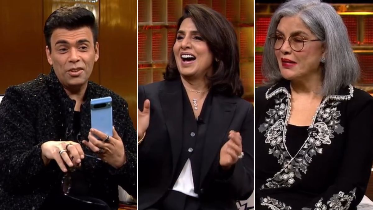 Koffee With Karan 8 Neetu Kapoor Zeenat Aman